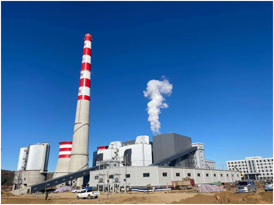 黑龙江加格达奇泰山热电新建工程2台440T/H锅炉 配套干法脱硫除尘一体化项目投入运行